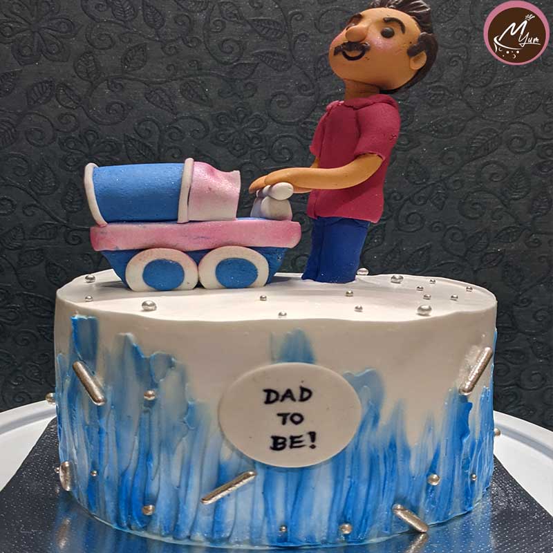 Dad to be customized theme cakes in coimbatore