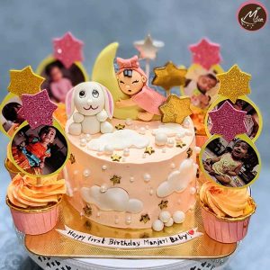 First birthday customized theme cakes in coimbatore