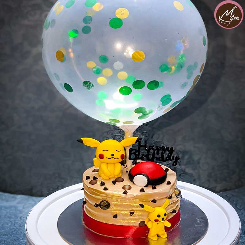 Pokemon customized theme cakes in coimbatore