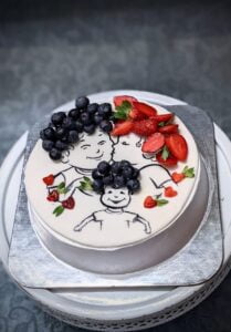 fruit theme birthday cakes in coimbatore