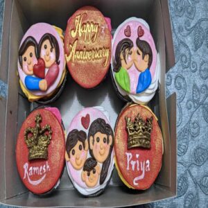 Anniversary cupcakes-customized-cupcakes-in-coimbatore (2)