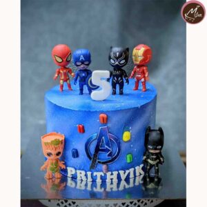 Avengers-customized-birthday-theme-cakes-designs-in-coimbatore