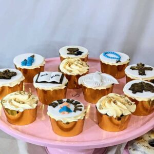 Baptism theme cupcakes-customized-cupcakes-in-coimbatore