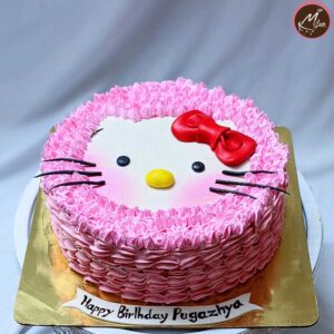Hello kitty-customized-birthday-theme-cakes-designs-in-coimbatore
