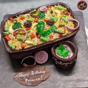 Veg-Biryani-theme-birthday-cake-in-coimatore
