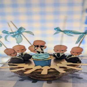 bossbaby theme truffles-customized-cupcakes-in-coimbatore