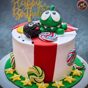 cut the rope-customized-birthday-theme-cakes-designs-in-coimbatore