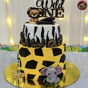 cute wild animals-customized-birthday-theme-cakes-designs-in-coimbatore