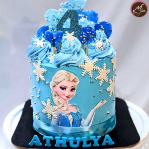 elsa-customized-birthday-theme-cakes-designs-in-coimbatore