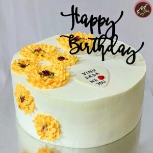 floral-theme-birthday-cakes-in-coimatore