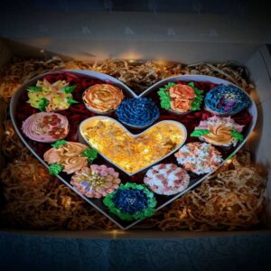 flowers theme cupcakes-customized-cupcakes-in-coimbatore