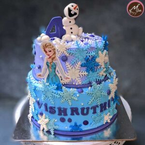 frozen-customized-birthday-theme-cakes-designs-in-coimbatore