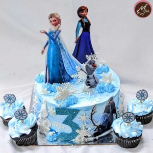 frozen-customized-birthday-theme-cakes-designs-in-coimbatore
