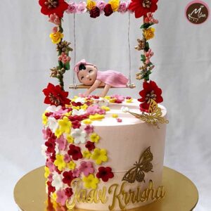 girl-naming-cermony-theme-cake-design-coimbatore