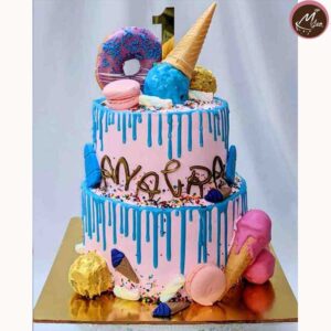 icecream and donut-birthday-theme-cakes-designs-in-coimbatore (16)