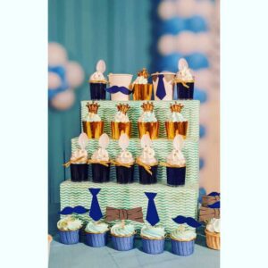 little man theme jellyshots-customized-cupcakes-in-coimbatore