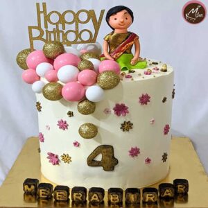 litttle girl-customized-birthday-theme-cakes-designs-in-coimbatore