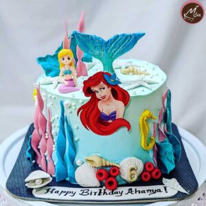 mermaid-customized-birthday-theme-cakes-designs-in-coimbatore