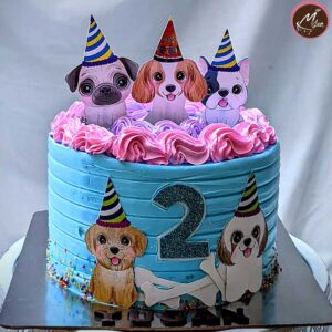 puppies-customized-birthday-theme-cakes-designs-in-coimbatore
