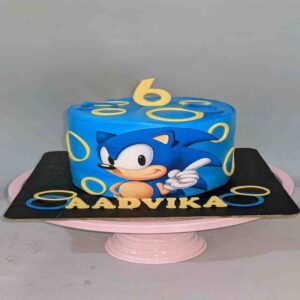 sonic the hedgehog-customized-birthday-theme-cakes-designs-in-coimbatore