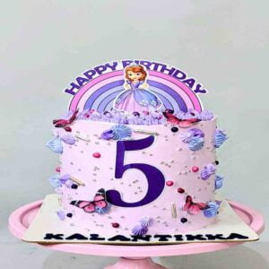 sophia the first-customized-birthday-theme-cakes-designs-in-coimbatore