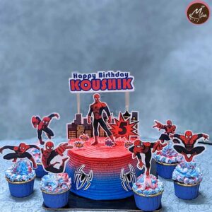 spiderman-customized-birthday-theme-cakes-designs-in-coimbatore