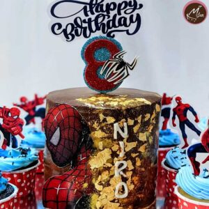 spiderman-customized-birthday-theme-cakes-designs-in-coimbatore