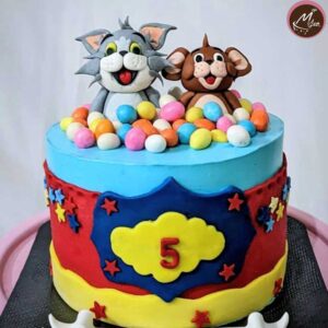 tom and jerry-customized-birthday-theme-cakes-designs-in-coimbatore