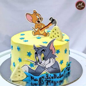tom and jerry-customized-birthday-theme-cakes-designs-in-coimbatore