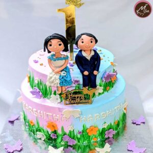 twin-customized-firstbirthday-theme-cakes-designs-in-coimbatore