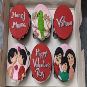 valentine's day cupcakes-customized-cupcakes-in-coimbatore